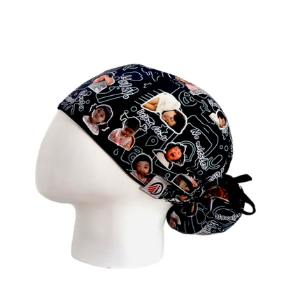 Gorro Quirúrgico Mujer y Portacarnet Niña Coreana - gorro antifluido para mujer Doctools - foto 1