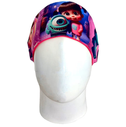 Gorro Quirúrgico Mujer y Portacarnet Boo Monsters Inc - gorro antifluido para mujer Doctools - foto 3