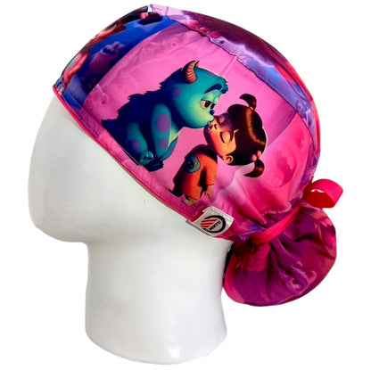 Gorro Quirúrgico Mujer y Portacarnet Boo Monsters Inc - gorro antifluido para mujer Doctools - foto 1