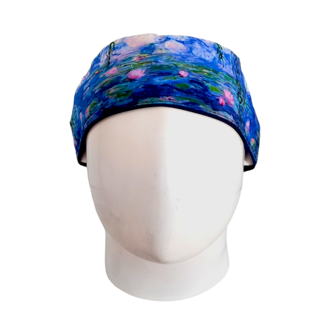 Gorro Quirúrgico Mujer y Portacarnet Monet - gorro antifluido para mujer Doctools - foto 3
