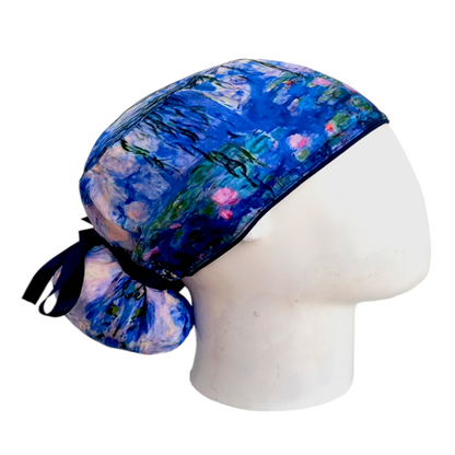 Gorro Quirúrgico Mujer y Portacarnet Monet - gorro antifluido para mujer Doctools - foto 2