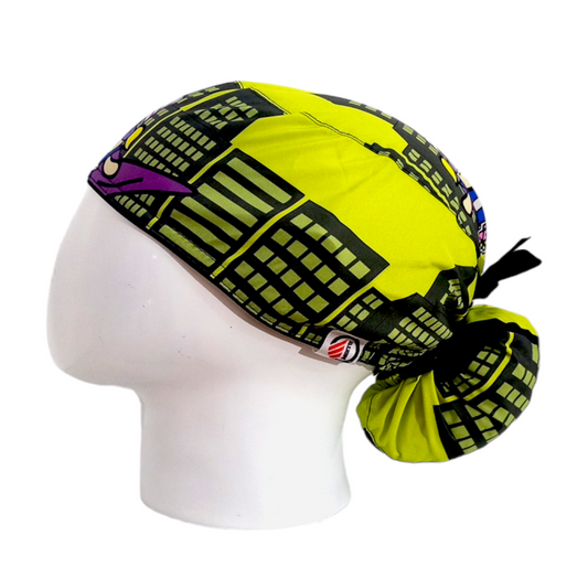 Gorro Quirúrgico Mujer y Portacarnet Mojo Jojo Clásico - gorro antifluido para mujer Doctools - foto 1