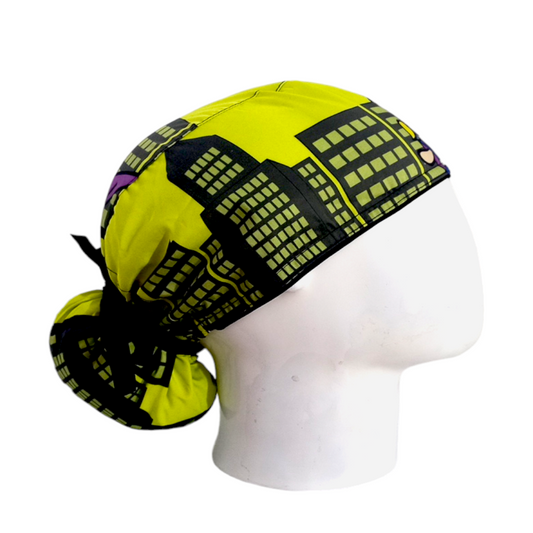 Gorro Quirúrgico Mujer y Portacarnet Mojo Jojo Clásico - gorro antifluido para mujer Doctools - foto 2