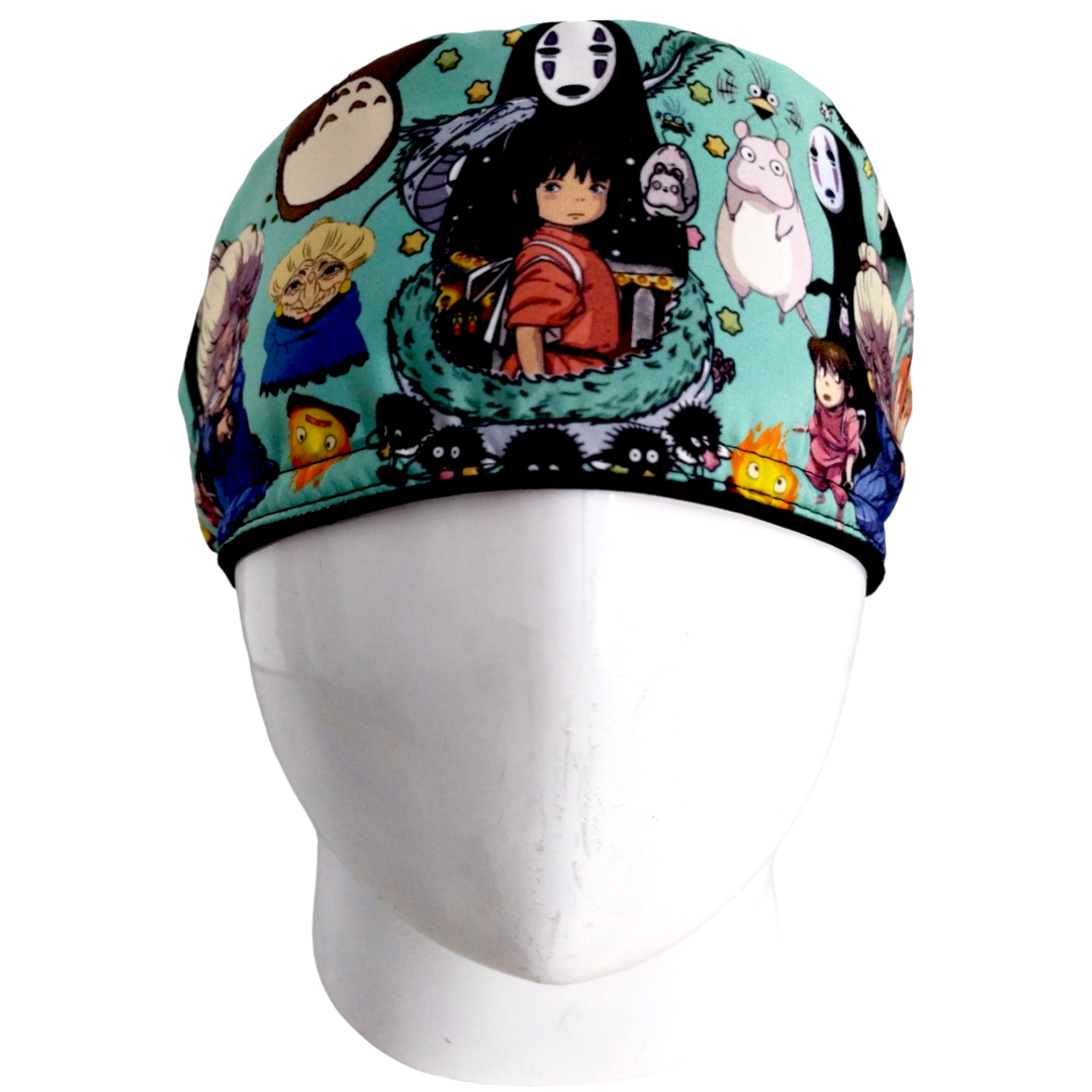 Gorro Quirúrgico Mujer y Portacarnet El Viaje de Chihiro - gorro antifluido para mujer Doctools - foto 3