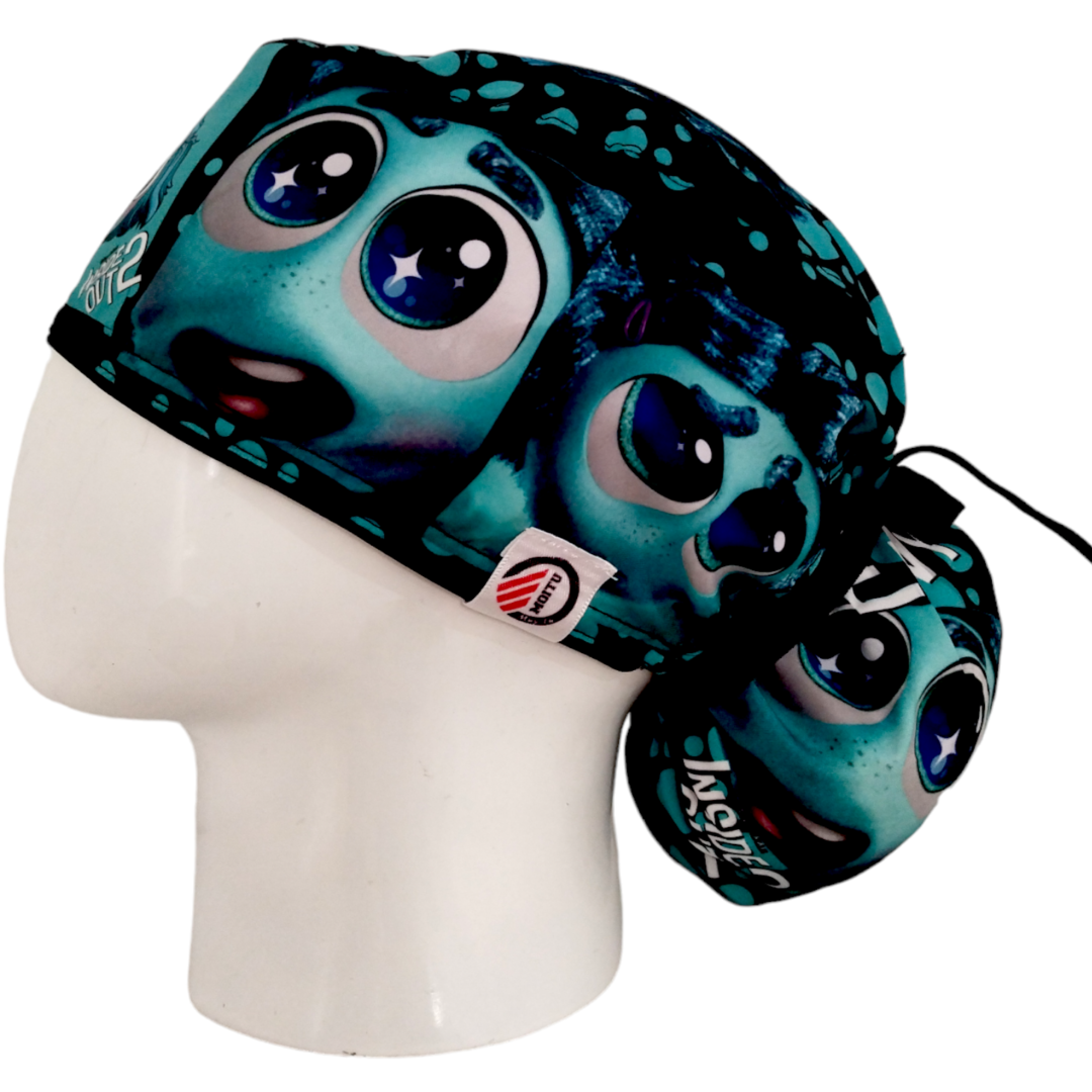 Gorro Quirúrgico Mujer y Portacarnet Envidia Intensamente - gorro antifluido para mujer Doctools - foto 1