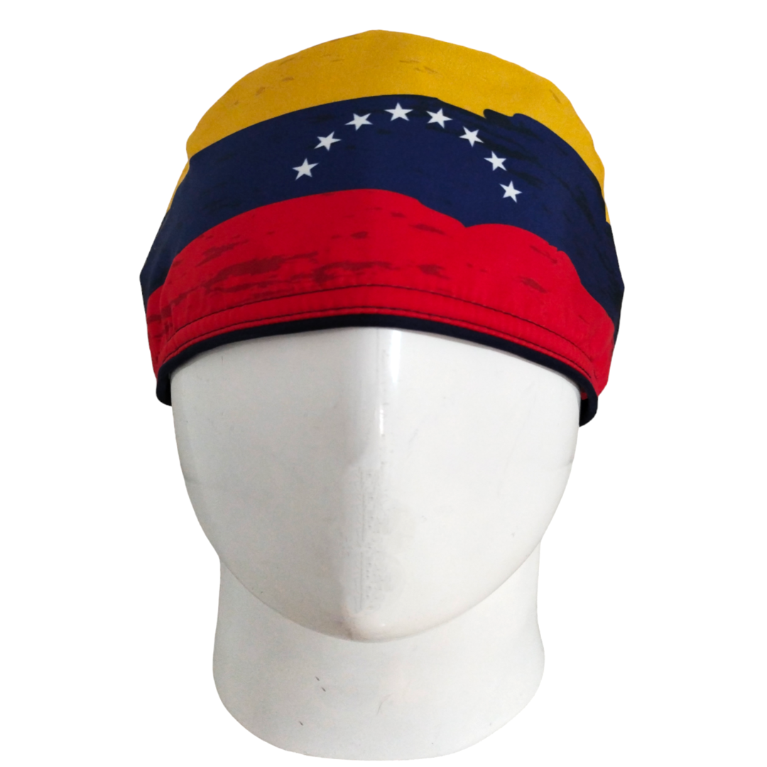 Gorro Quirúrgico Mujer y Portacarnet Venezuela Textura - gorro antifluido para mujer Doctools - foto 3