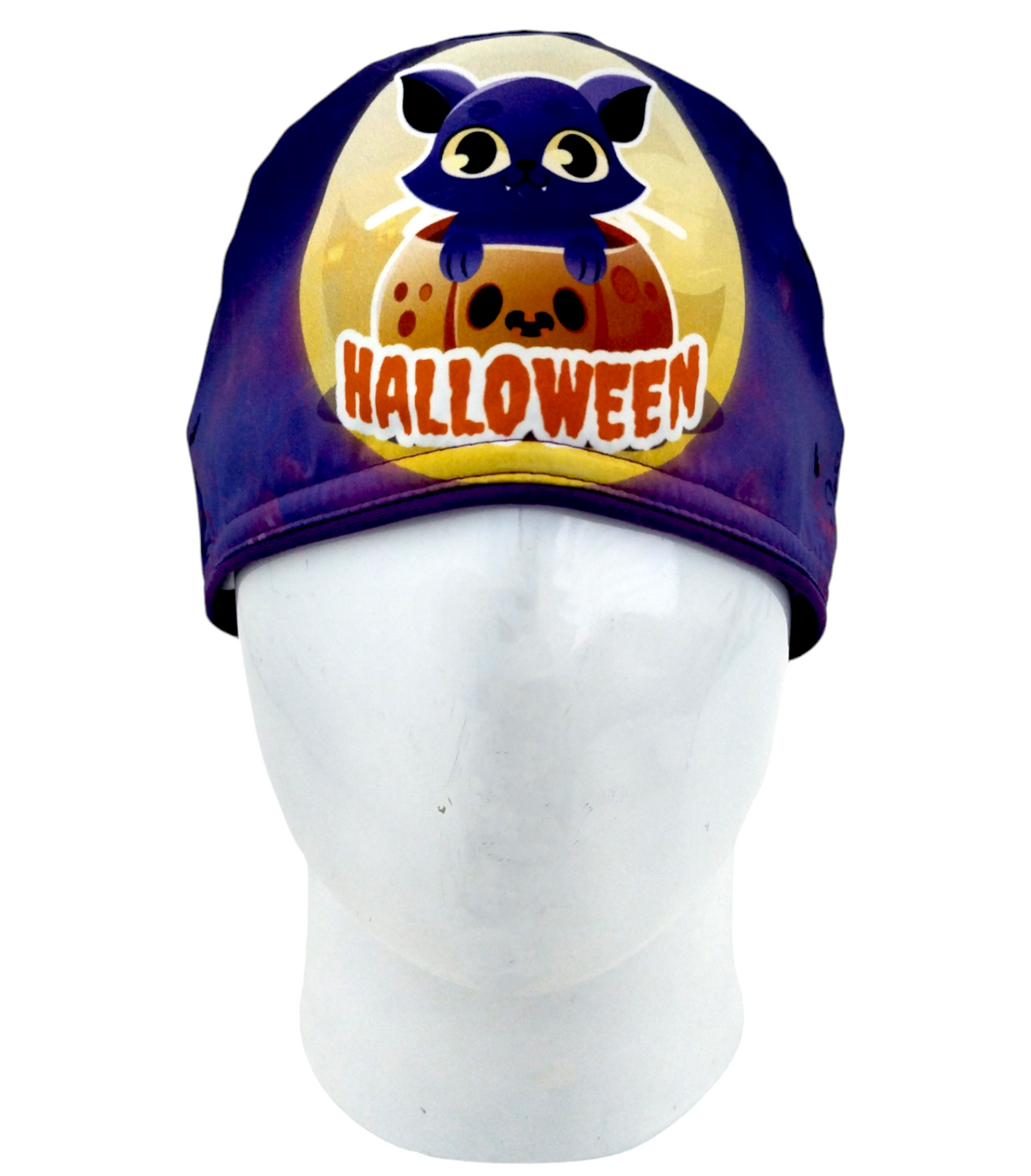 Gorro Quirúrgico Mujer y Portacarnet Michi Halloween - gorro antifluido para mujer Doctools - foto 3