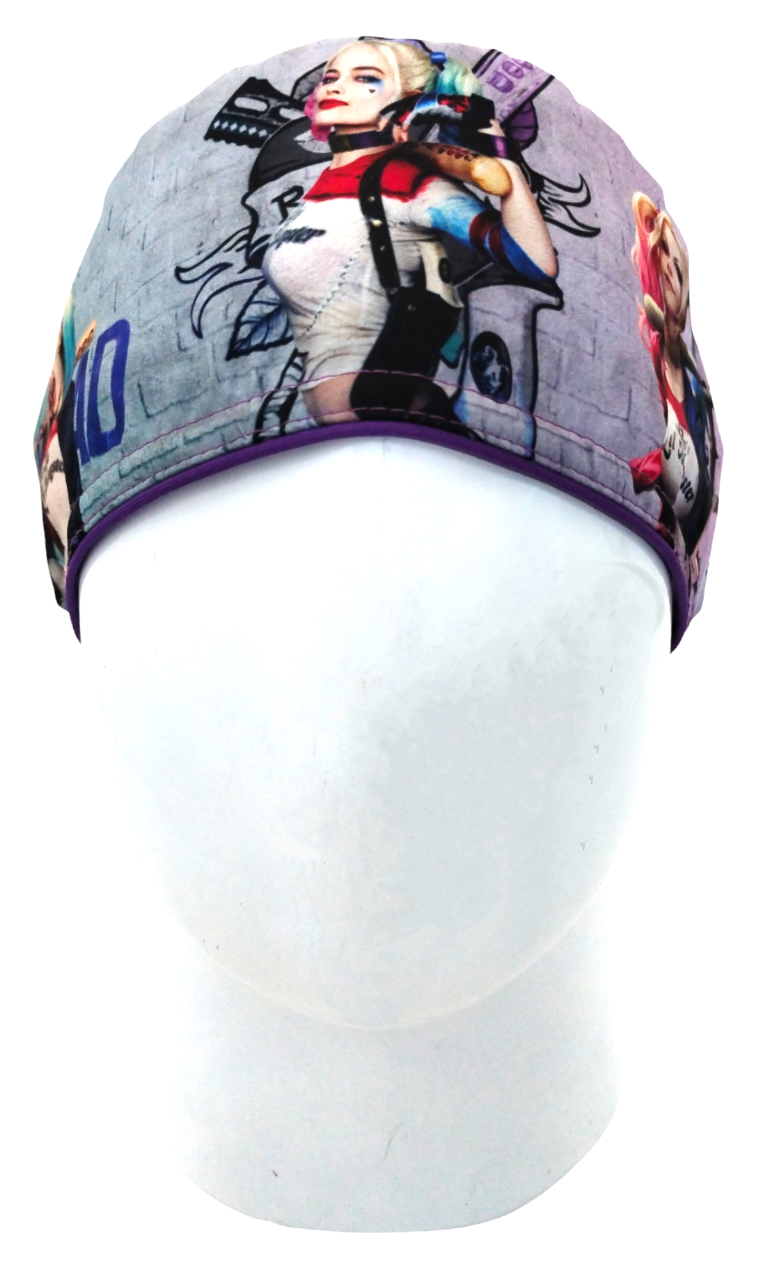 Gorro Quirúrgico Mujer y Portacarnet Harley Quinn - gorro antifluido para mujer Doctools - foto 3