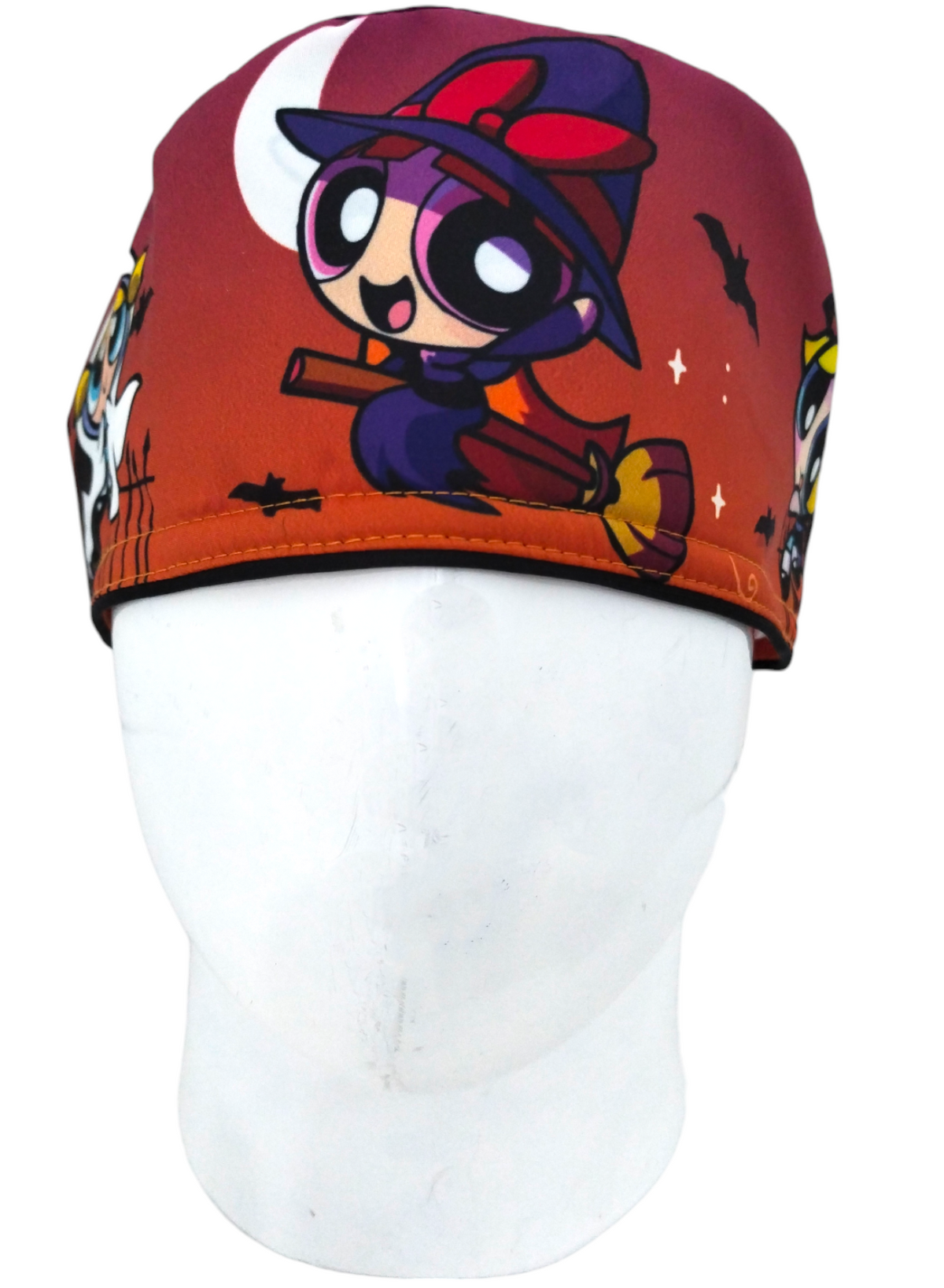 Gorro Quirúrgico Mujer y Portacarnet Chicas Superpoderosas Halloween - gorro antifluido para mujer Doctools - foto 3