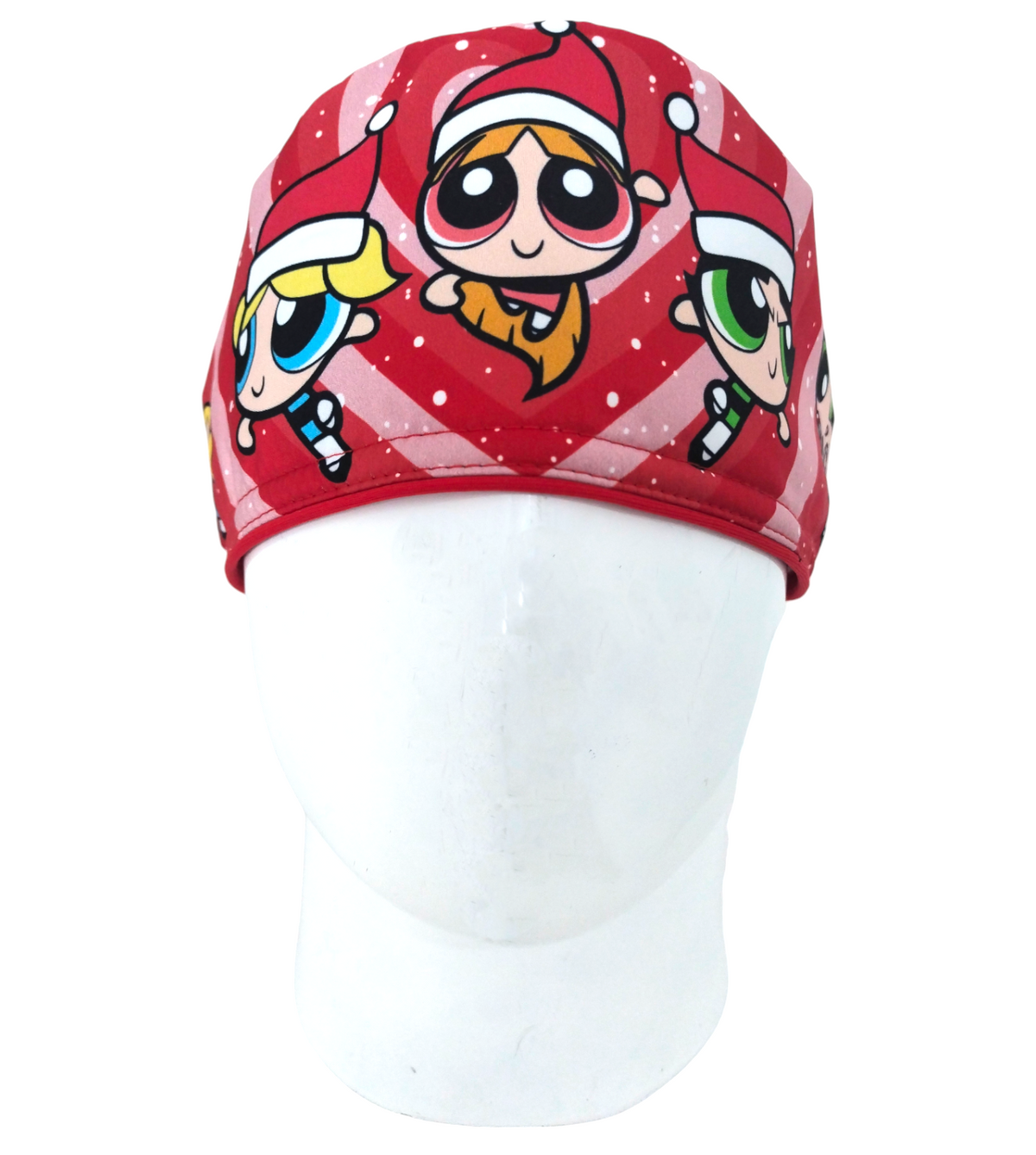 Gorro Quirúrgico Mujer y Portacarnet Chicas Superpoderosas Navidad - gorro antifluido para mujer Doctools - foto 3