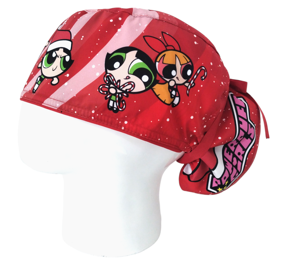 Gorro Quirúrgico Mujer y Portacarnet Chicas Superpoderosas Navidad - gorro antifluido para mujer Doctools - foto 1