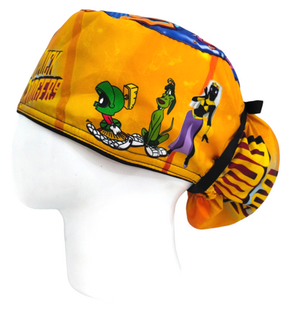 Gorro Quirúrgico Mujer y Portacarnet Duck Dodgers - gorro antifluido para mujer Doctools - foto 1