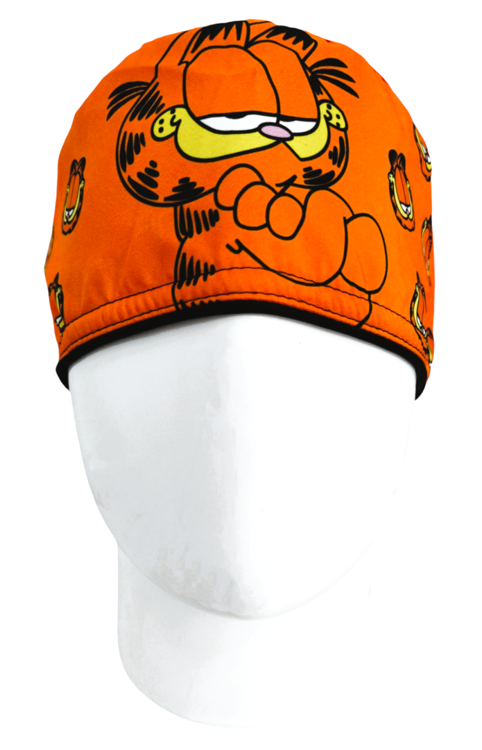 Gorro Quirúrgico Mujer y Portacarnet Garfield Caritas - gorro antifluido para mujer Doctools - foto 3