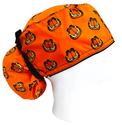 Gorro Quirúrgico Mujer y Portacarnet Garfield Caritas - gorro antifluido para mujer Doctools - foto 2