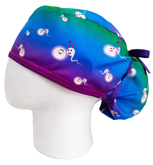 Gorro Quirúrgico Mujer y Portacarnet Fecundación - gorro antifluido para mujer Doctools - foto 1
