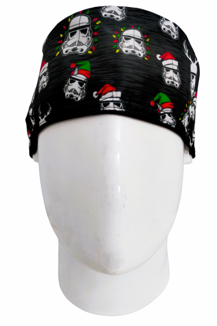Gorro Quirúrgico Mujer y Portacarnet Star Wars Navidad - gorro antifluido para mujer Doctools - foto 2