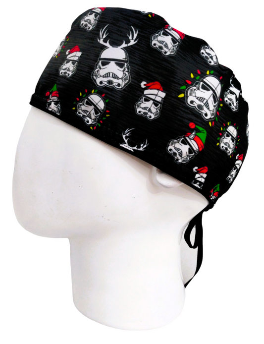 Gorro Quirúrgico Mujer y Portacarnet Star Wars Navidad - gorro antifluido para mujer Doctools - foto 1