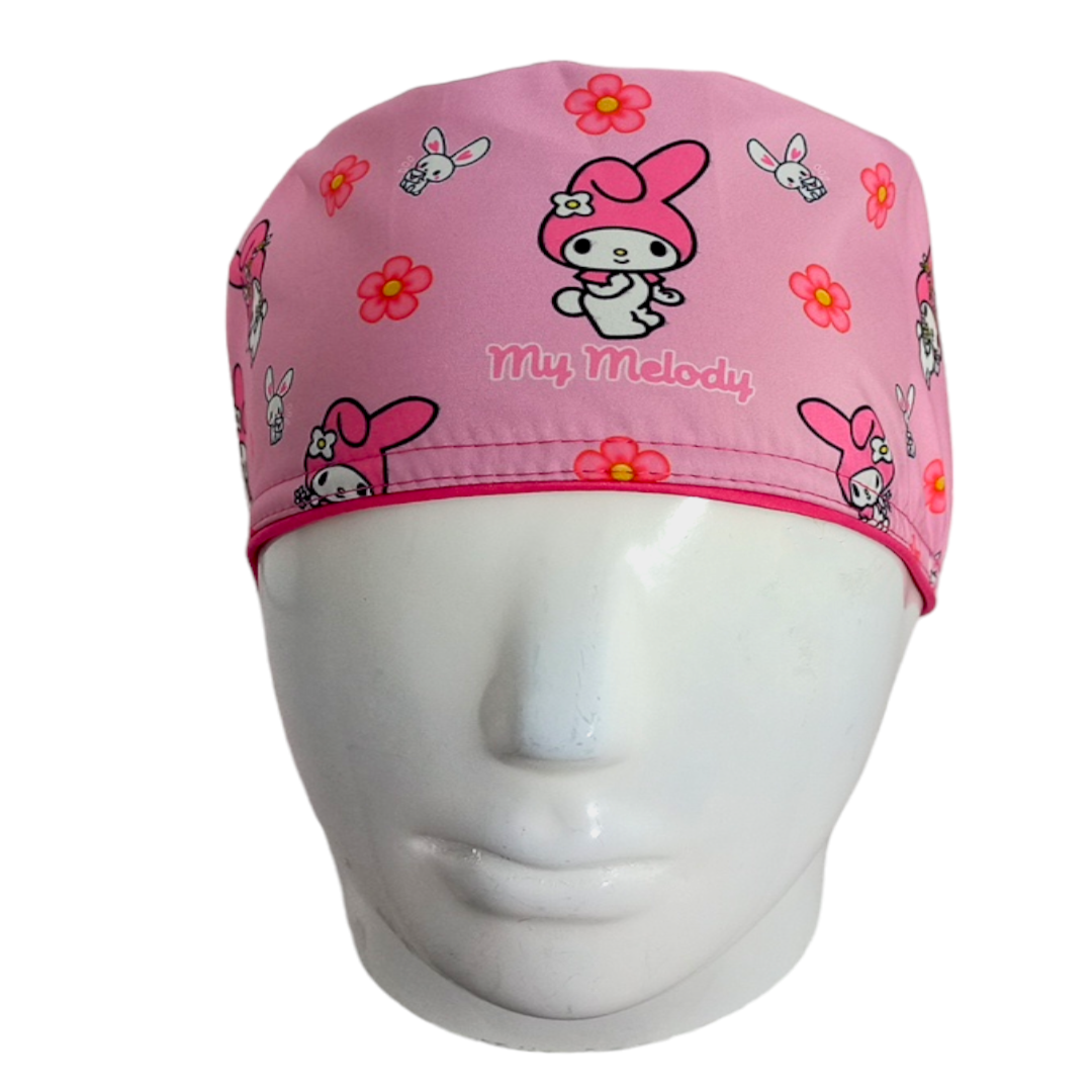 Gorro Quirúrgico Mujer y Portacarnet My Melody - gorro antifluido para mujer Doctools - foto 3