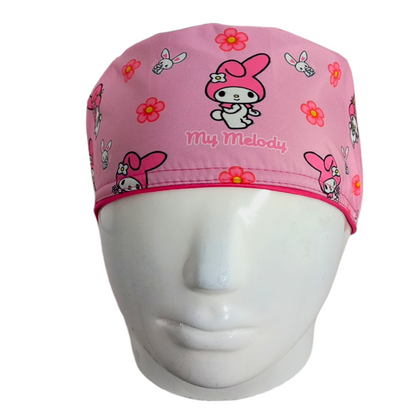 Gorro Quirúrgico Mujer y Portacarnet My Melody - gorro antifluido para mujer Doctools - foto 3