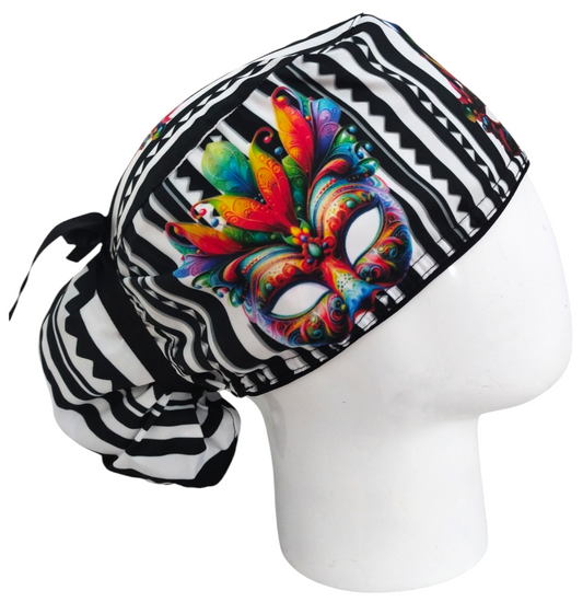 Gorro Quirúrgico Mujer y Portacarnet Antifaz - gorro antifluido para mujer Doctools - foto 2