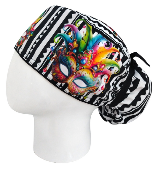 Gorro Quirúrgico Mujer y Portacarnet Antifaz - gorro antifluido para mujer Doctools - foto 1