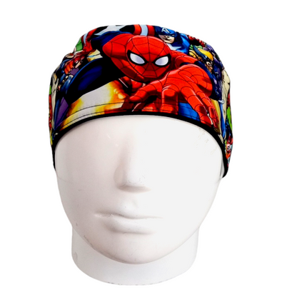 Gorro Quirúrgico Mujer y Portacarnet Cómic Marvel - gorro antifluido para mujer Doctools - foto 3