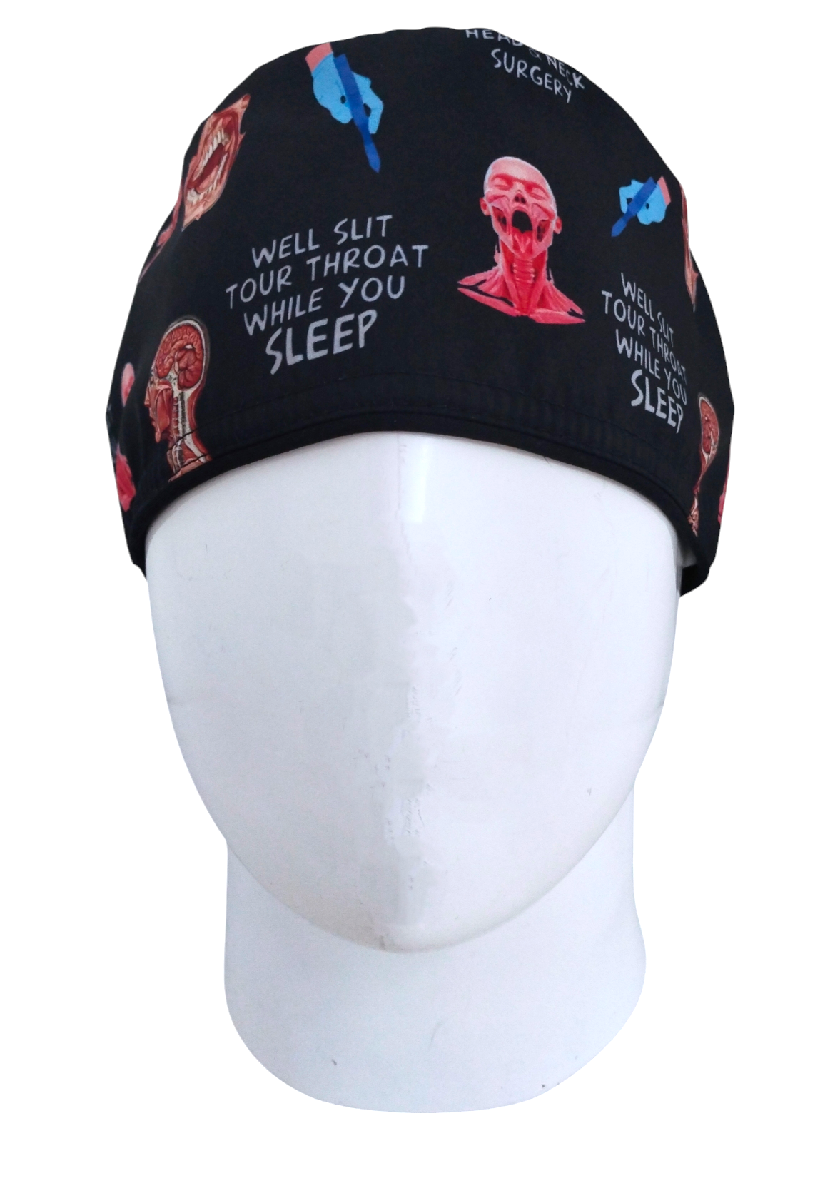 Gorro Quirúrgico Mujer y Portacarnet Cuello y Garganta - gorro antifluido para mujer Doctools - foto 3