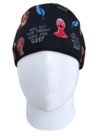 Gorro Quirúrgico Mujer y Portacarnet Cuello y Garganta - gorro antifluido para mujer Doctools - foto 3