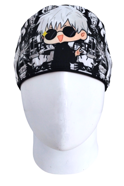 Gorro Quirúrgico Mujer y Portacarnet Jujutsu Kaisen - gorro antifluido para mujer Doctools - foto 3