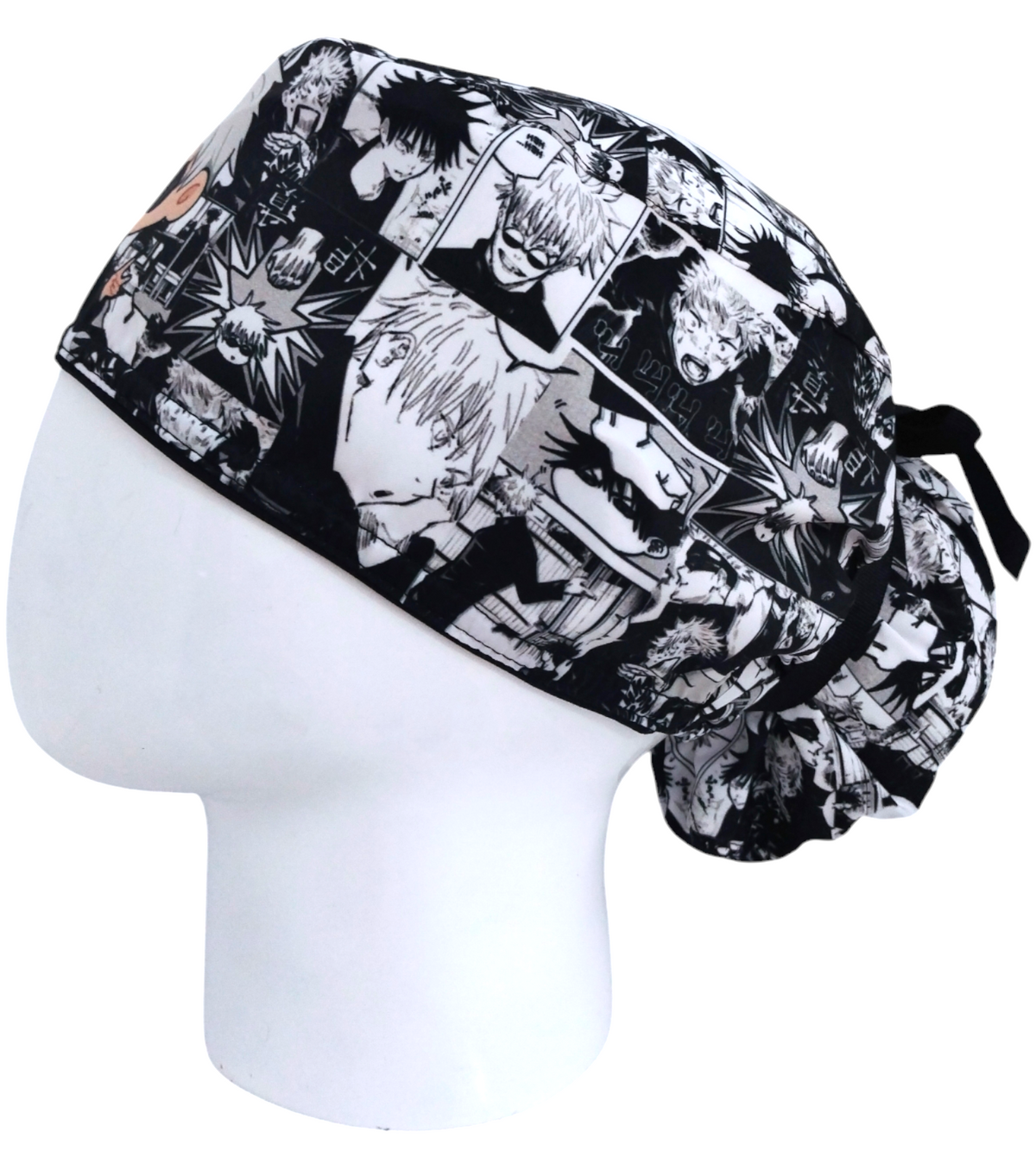 Gorro Quirúrgico Mujer y Portacarnet Jujutsu Kaisen - gorro antifluido para mujer Doctools - foto 1