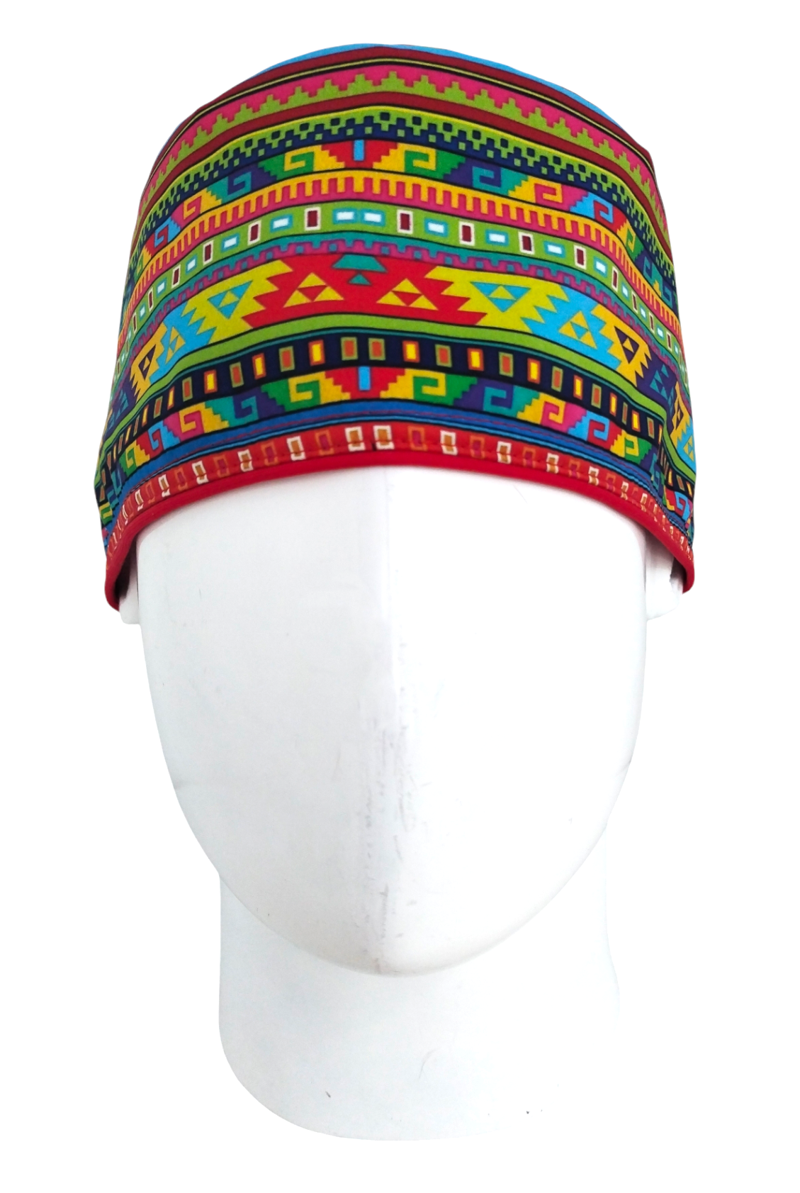 Gorro Quirúrgico Mujer y Portacarnet Textura Grecas - gorro antifluido para mujer Doctools - foto 3