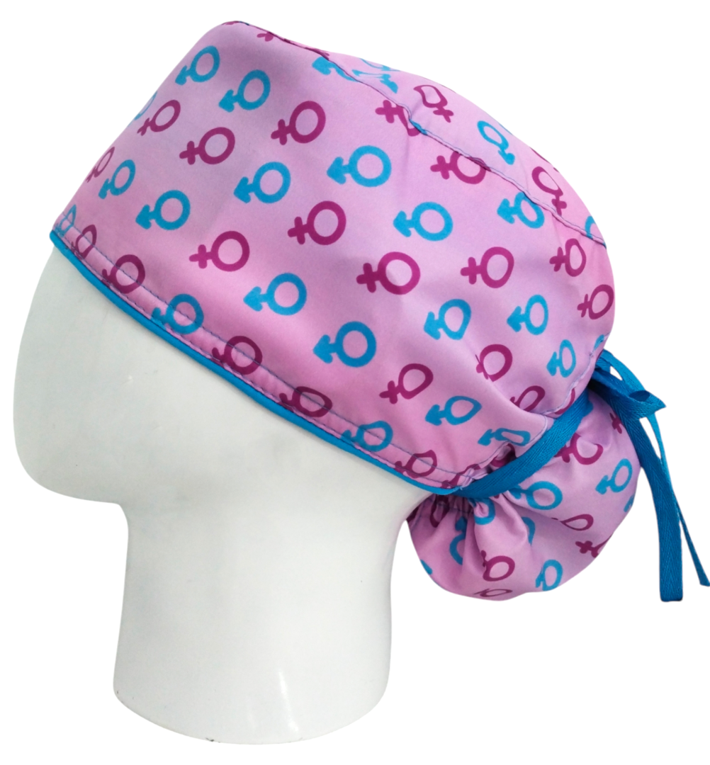 Gorro Quirúrgico Mujer y Portacarnet Género - gorro antifluido para mujer Doctools - foto 1