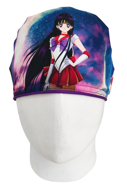 Gorro Quirúrgico Mujer y Portacarnet Marte Sailor Moon - gorro antifluido para mujer Doctools - foto 3