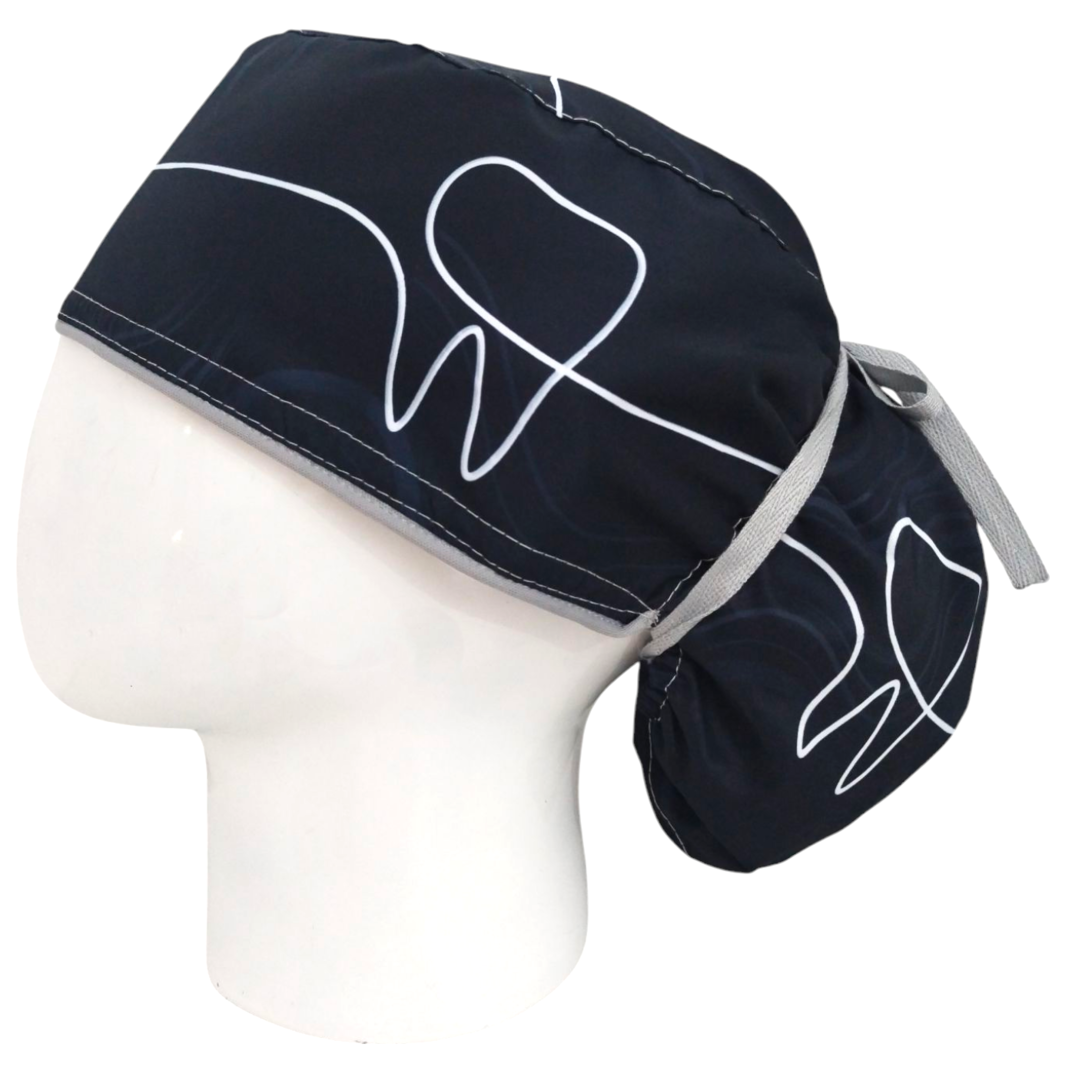 Gorro Quirúrgico Mujer y Portacarnet Odontología Lux - gorro antifluido para mujer Doctools - foto 1