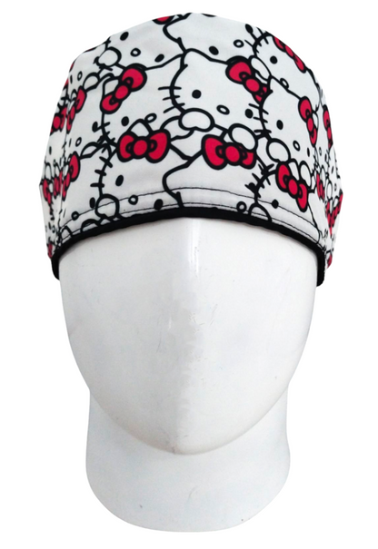 Gorro Quirúrgico Mujer y Portacarnet Hello Kitty Caritas - gorro antifluido para mujer Doctools - foto 3