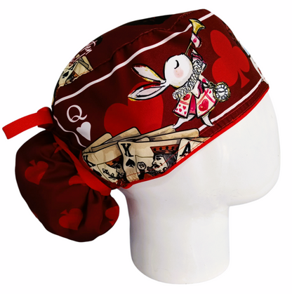 Gorro Quirúrgico Mujer y Portacarnet Reina de Corazones - gorro antifluido para mujer Doctools - foto 3