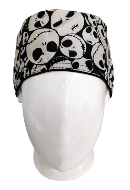 Gorro Quirúrgico Mujer y Portacarnet Jack Negro Caritas - gorro antifluido para mujer Doctools - foto 3