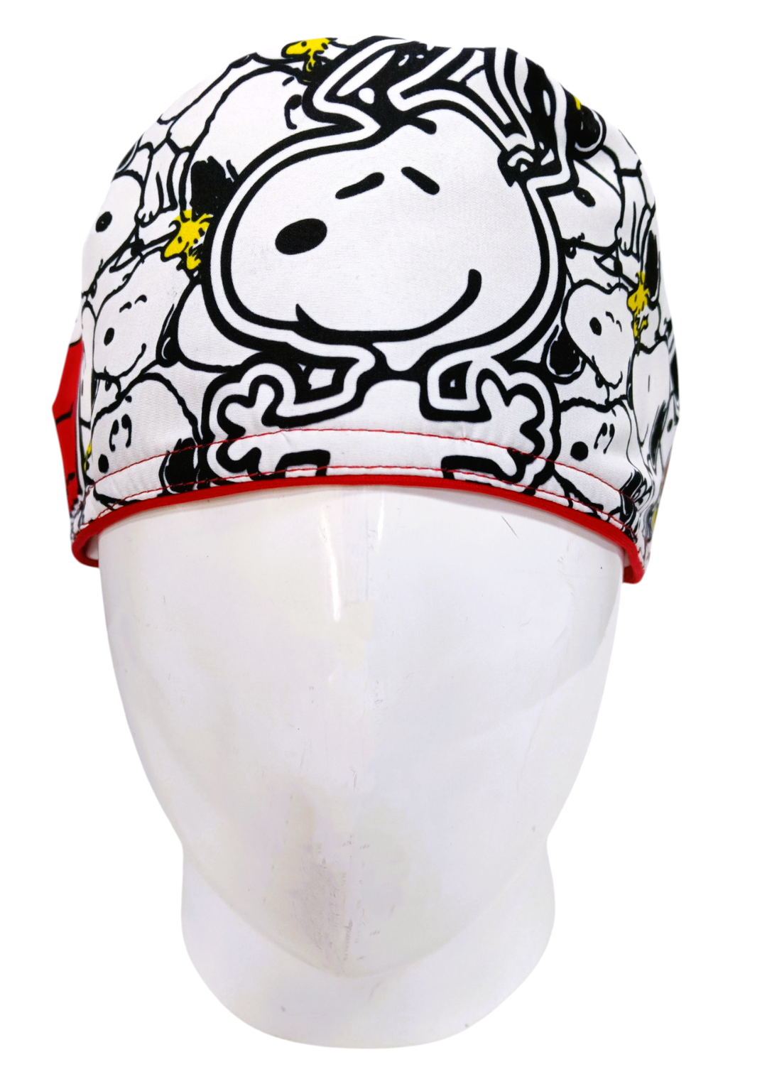 Gorro Quirúrgico Mujer y Portacarnet Snoopy Blanco - gorro antifluido para mujer Doctools - foto 3