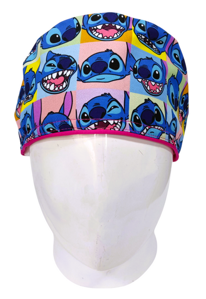 Gorro Quirúrgico Mujer y Portacarnet Collage Stitch - gorro antifluido para mujer Doctools - foto 3