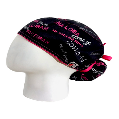 Gorro Quirúrgico Mujer y Portacarnet Las Mujeres Facturan - gorro antifluido para mujer Doctools - foto 1