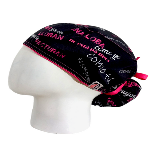Gorro Quirúrgico Mujer y Portacarnet Las Mujeres Facturan - gorro antifluido para mujer Doctools - foto 1