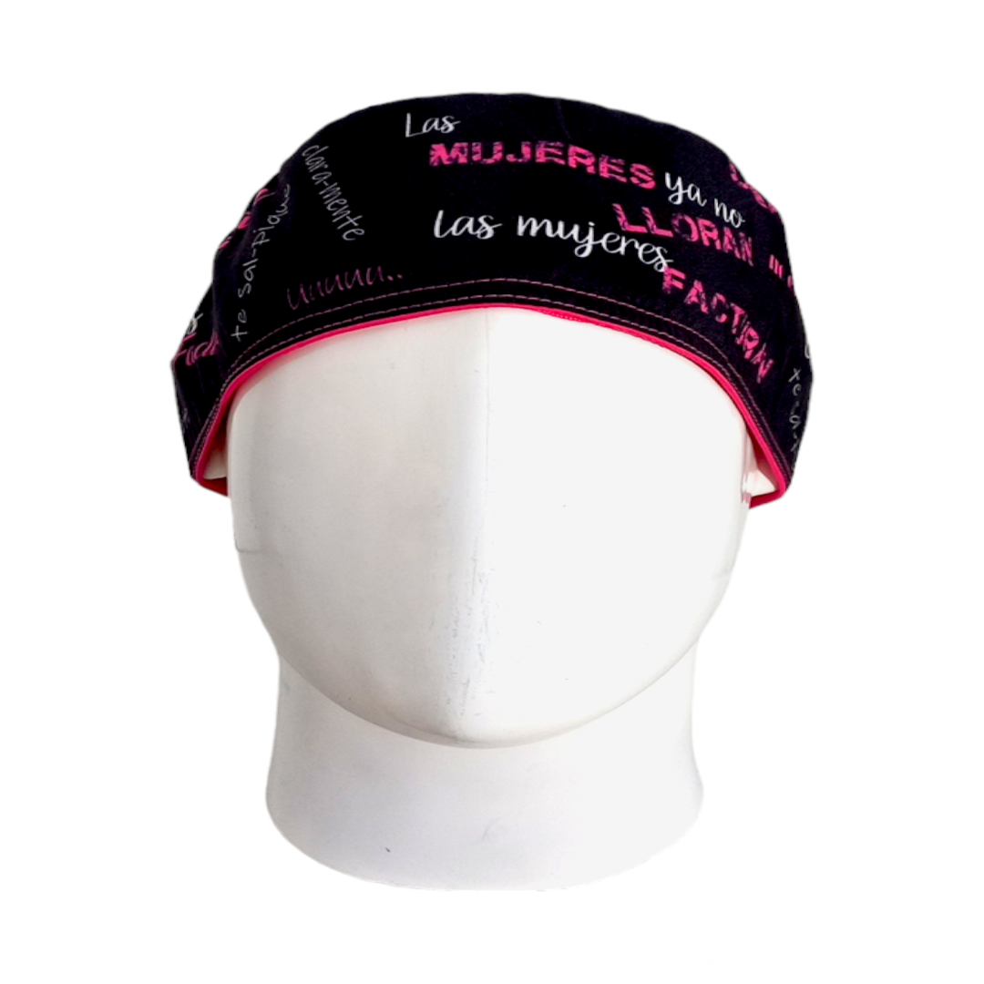 Gorro Quirúrgico Mujer y Portacarnet Las Mujeres Facturan - gorro antifluido para mujer Doctools - foto 3