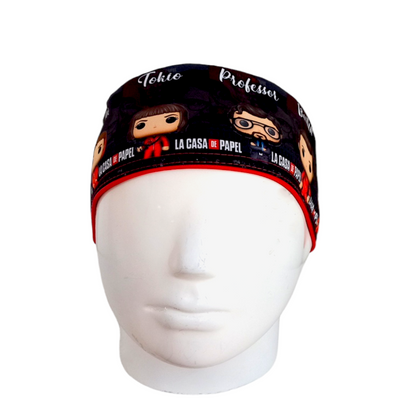 Gorro Quirúrgico Mujer y Portacarnet La Casa de Papel - gorro antifluido para mujer Doctools - foto 3
