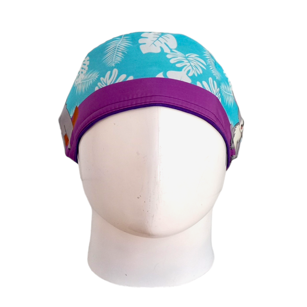 Gorro Quirúrgico Mujer y Portacarnet Koala - gorro antifluido para mujer Doctools - foto 3