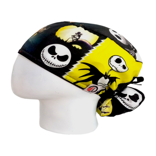 Gorro Quirúrgico Mujer y Portacarnet Jack Amarillo - gorro antifluido para mujer Doctools - foto 1