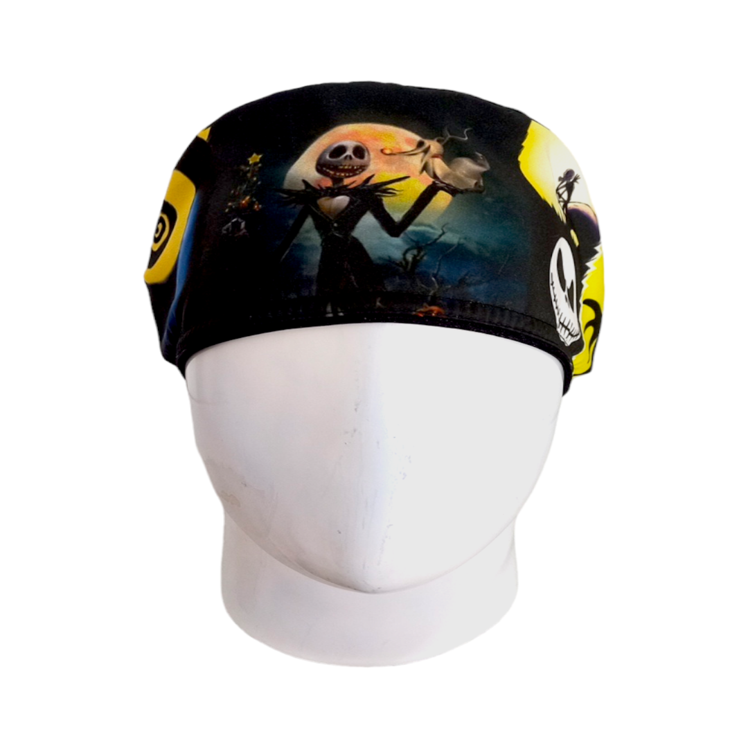 Gorro Quirúrgico Mujer y Portacarnet Jack Amarillo - gorro antifluido para mujer Doctools - foto 3