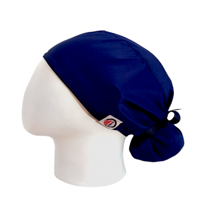 Gorro Quirúrgico Mujer y Portacarnet Groot Azul - gorro antifluido para mujer Doctools - foto 1