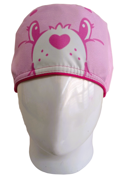 Gorro Quirúrgico Mujer y Portacarnet Ositos Cariñositos Rosa - gorro antifluido para mujer Doctools - foto 3