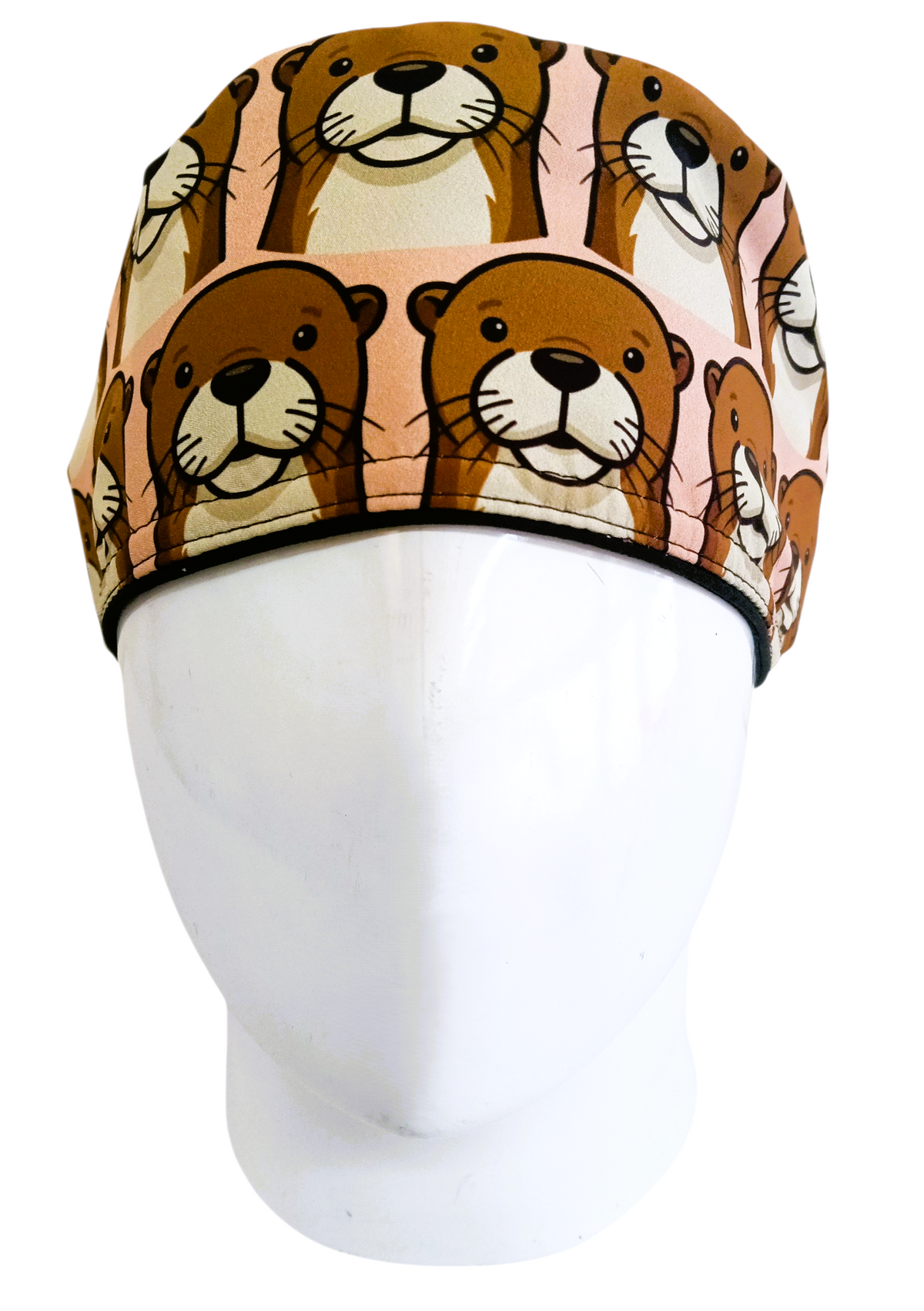 Gorro Quirúrgico Mujer y Portacarnet Nutrias - gorro antifluido para mujer Doctools - foto 3
