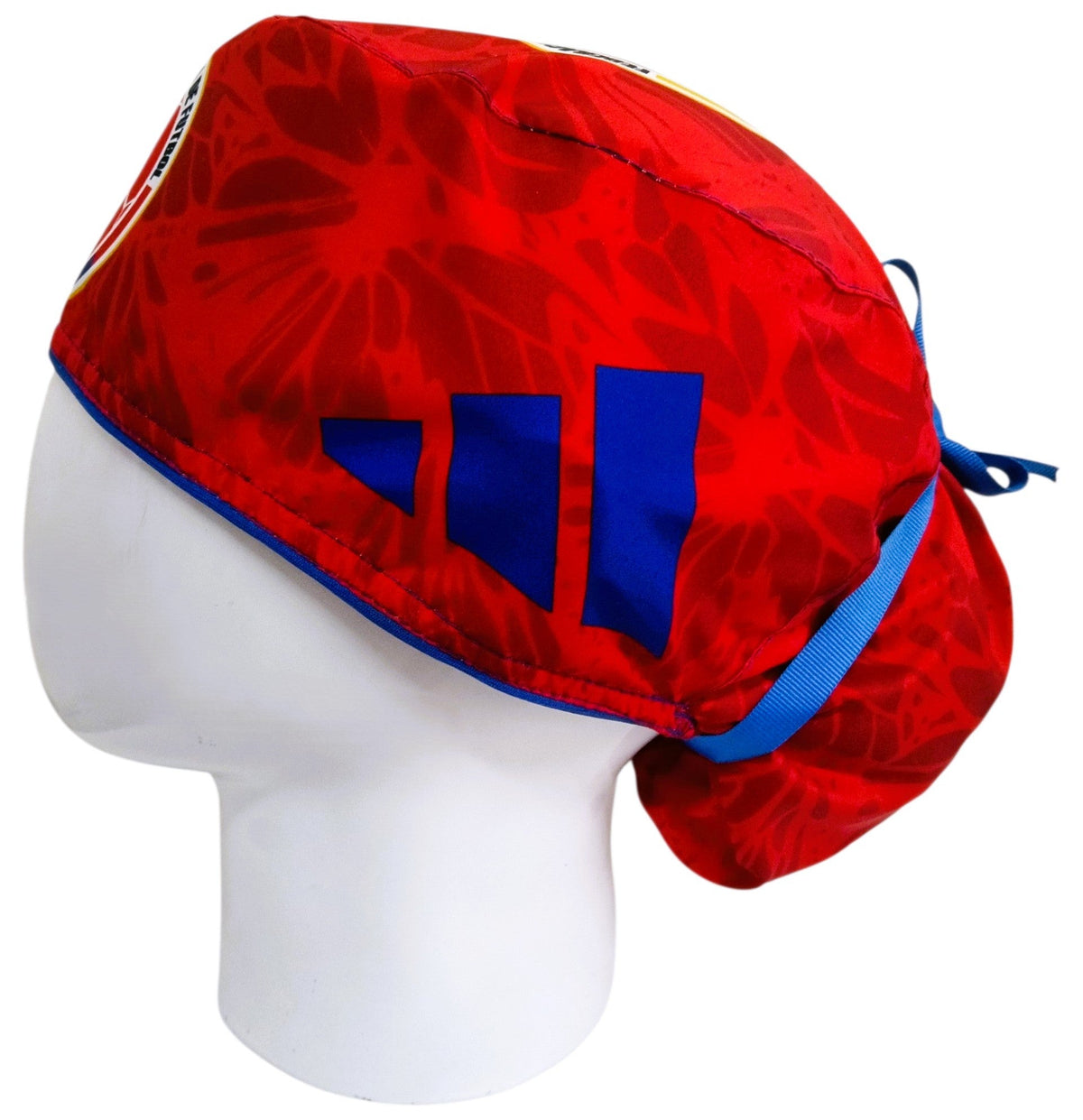 Gorro Quirúrgico Mujer y Portacarnet Selección Colombia Rojo - gorro antifluido para mujer Doctools - foto 1